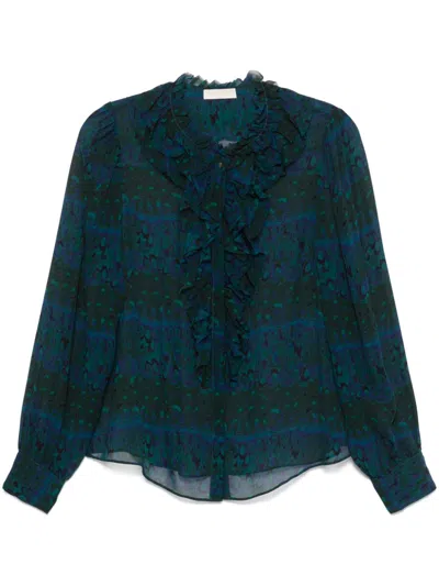 Ulla Johnson Clio Shirt In 绿色