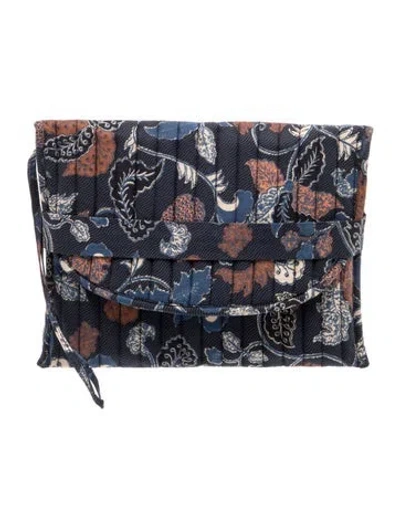 Pre-owned Ulla Johnson Clutch In Blue