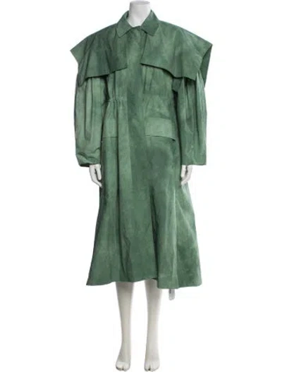 Pre-owned Ulla Johnson Coat W/ Tags In Green
