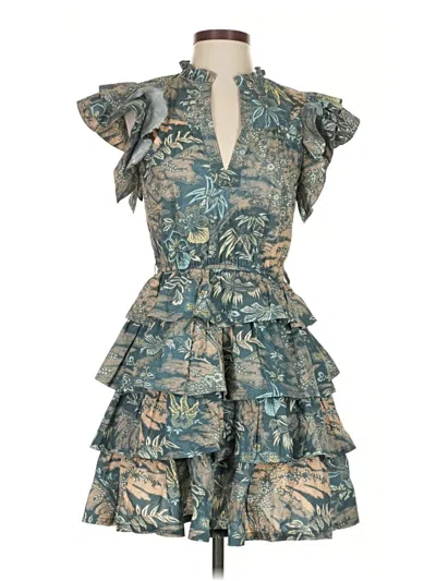 Pre-owned Ulla Johnson Cocktail Dress In Blue