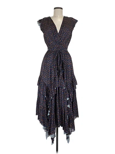 Pre-owned Ulla Johnson Cocktail Dress In Blue