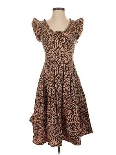 Pre-owned Ulla Johnson Cocktail Dress In Brown
