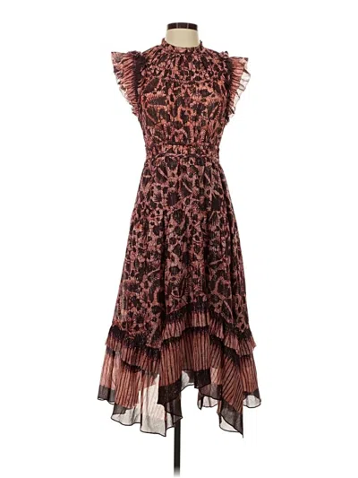 Pre-owned Ulla Johnson Cocktail Dress In Brown