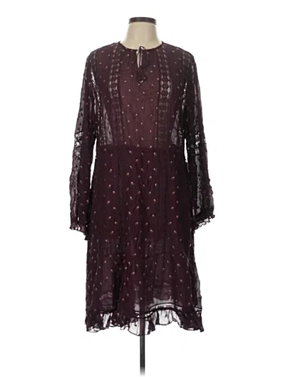 Pre-owned Ulla Johnson Cocktail Dress In Burgundy