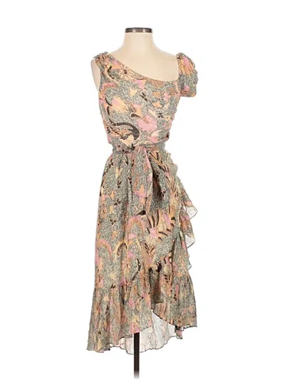 Pre-owned Ulla Johnson Cocktail Dress In Gray