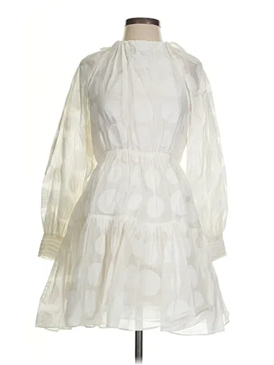 Pre-owned Ulla Johnson Cocktail Dress In Ivory