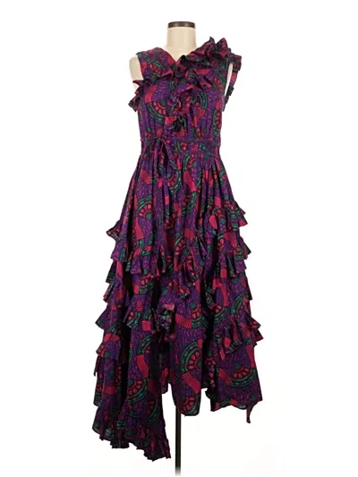 Pre-owned Ulla Johnson Cocktail Dress In Purple