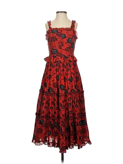 Pre-owned Ulla Johnson Cocktail Dress In Red