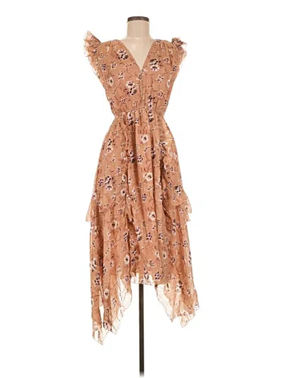 Ulla Johnson Cocktail Dress In Tan
