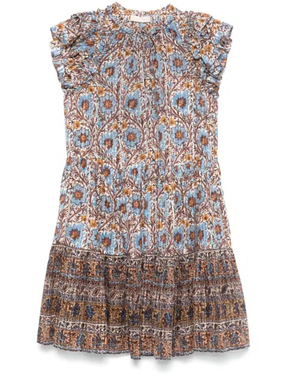 Ulla Johnson Coletta Mini Dress In Blue