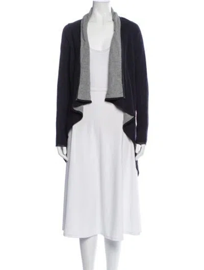 Pre-owned Ulla Johnson Colorblock Pattern Jacket In Gray