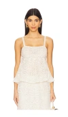 Ulla Johnson Corinne Top In Ivory