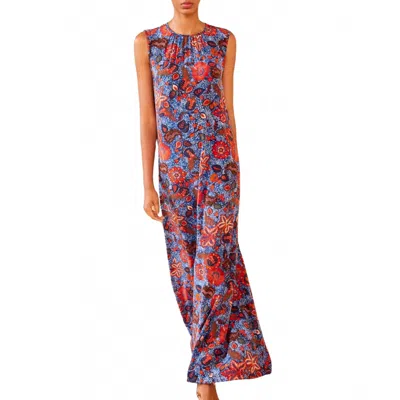 Ulla Johnson Corsica Maxi Dress In Clematis In Blue