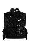 Ulla Johnson Cosima Embroidered Cashmere Vest In Multi