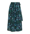 Ulla Johnson Cotton-blend Floral Sarong