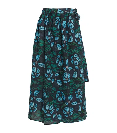 Ulla Johnson Cotton-blend Floral Sarong