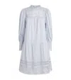 Ulla Johnson Cotton Colette Mini Dress In Blue