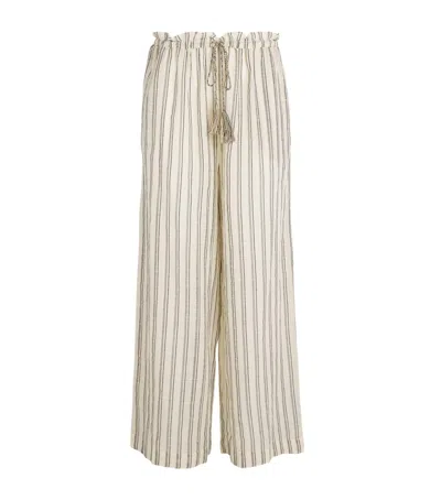 Ulla Johnson Cotton Josephine Cover-up Trousers In Neutral
