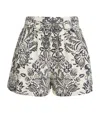 Ulla Johnson Cotton Rowan Shorts In Multi