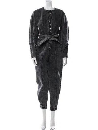 Pre-owned Ulla Johnson Crew Neck Jumpsuit In Multi