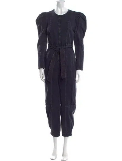 Pre-owned Ulla Johnson Crew Neck Jumpsuit W/ Tags In Gray
