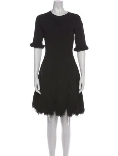 Pre-owned Ulla Johnson Crew Neck Knee-length Dress In Multi