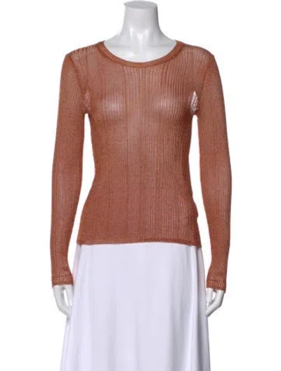 Pre-owned Ulla Johnson Crew Neck Long Sleeve Top