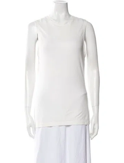 Pre-owned Ulla Johnson Crew Neck Sleeveless Top In Neutral