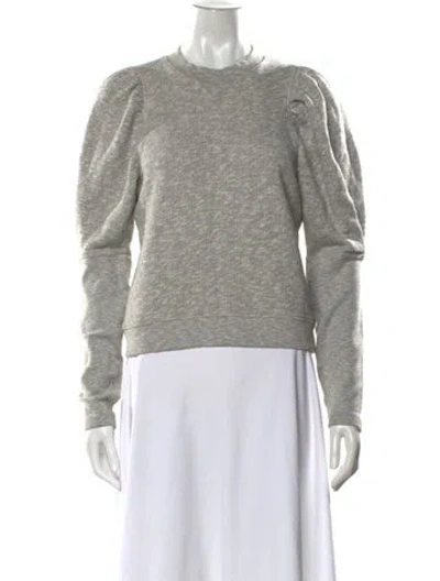 Pre-owned Ulla Johnson Crew Neck Sweater In Gray
