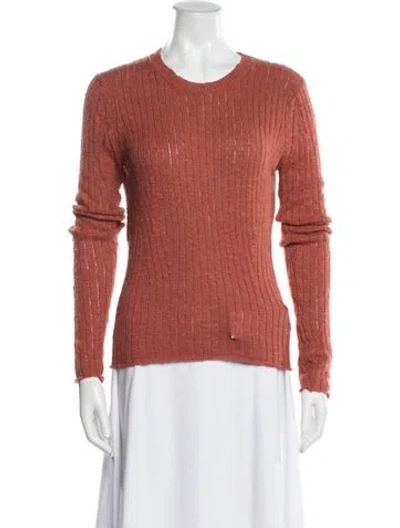 Pre-owned Ulla Johnson Crew Neck Sweater In Multi