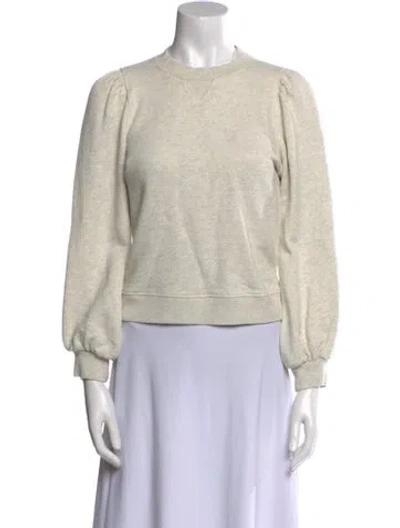 Pre-owned Ulla Johnson Crew Neck Sweater In Neutral