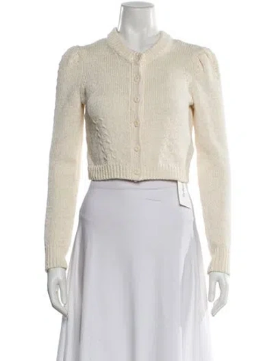 Pre-owned Ulla Johnson Crew Neck Sweater In Neutral
