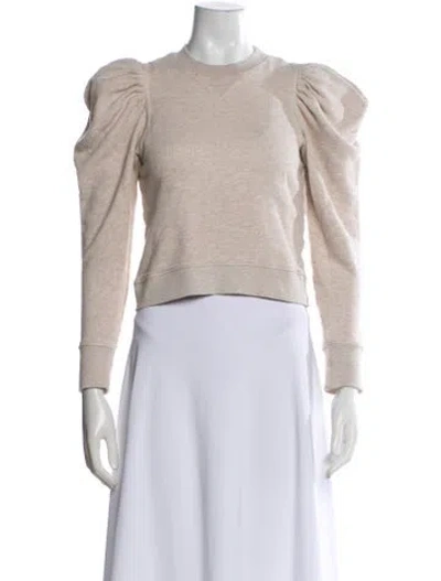 Pre-owned Ulla Johnson Crew Neck Sweater In Neutral