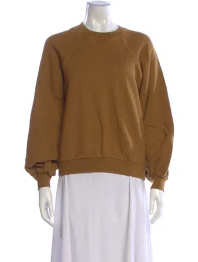 Pre-owned Ulla Johnson Crew Neck Sweater In Neutral