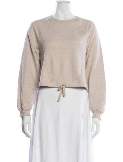 Pre-owned Ulla Johnson Crew Neck Sweater In Neutrals