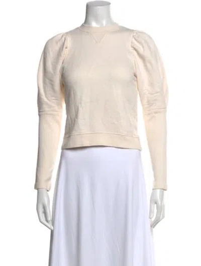 Pre-owned Ulla Johnson Crew Neck Sweater In Neutrals