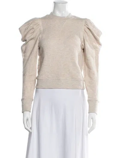 Pre-owned Ulla Johnson Crew Neck Sweater In Neutrals