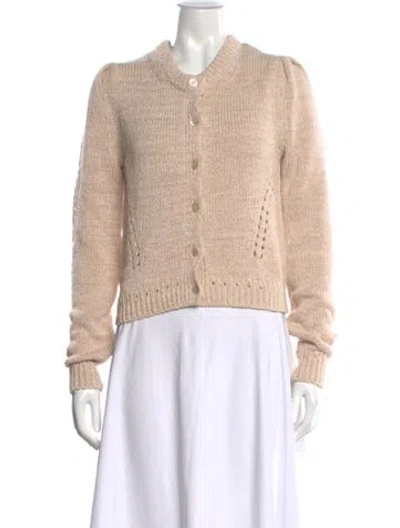 Pre-owned Ulla Johnson Crew Neck Sweater W/ Tags In Neutral