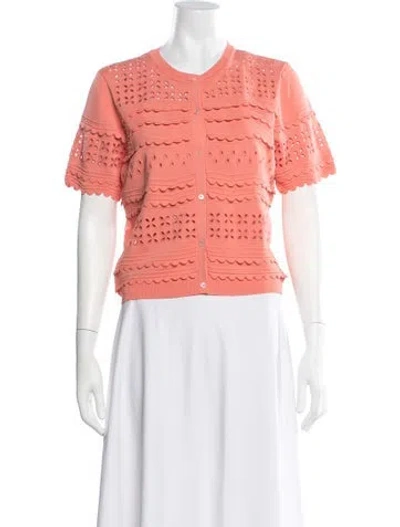 Pre-owned Ulla Johnson Crew Neck Sweater W/ Tags In Orange