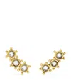Ulla Johnson Crystal Kavi Stud Earrings In Gold