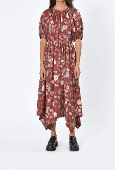 Ulla Johnson Cybil Dress In Anemone In Multi