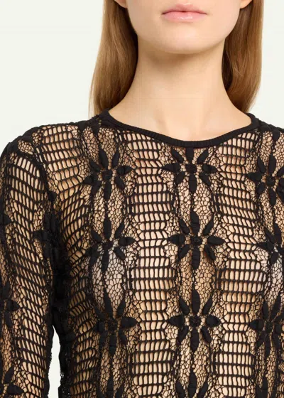 Ulla Johnson Cyrus Top In Noir In Black