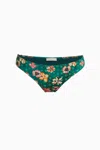 Ulla Johnson Zahara Bikini Bottoms Veridian S In Viridian