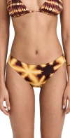 Ulla Johnson Maya Triangle Bikini Top In Amber
