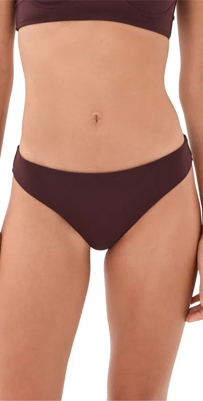 Ulla Johnson Dani Bikini Bottoms Urchin In Brown