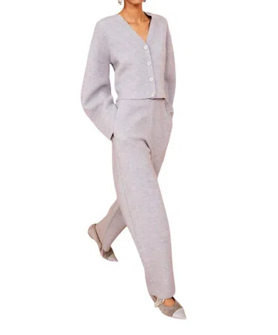 Ulla Johnson Delphine Pant In Heather Grey