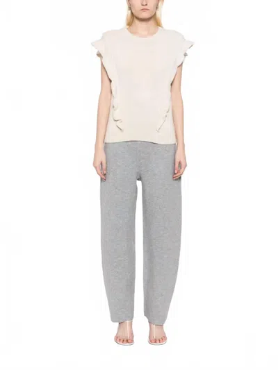 Ulla Johnson Delphine Pant In Heather Grey In Gray