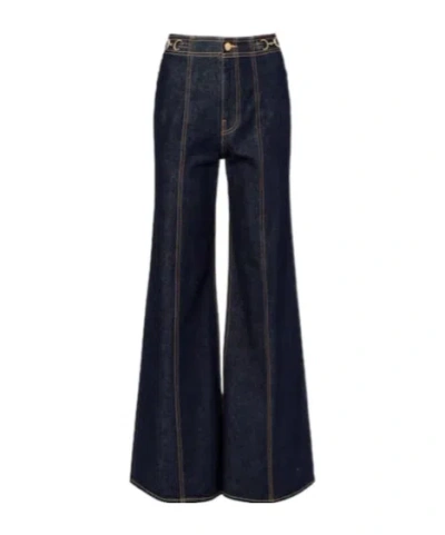 Ulla Johnson Delphine Wide-leg Jeans In Blue