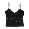 Ulla Johnson Demi Blouse In Noir In Noir