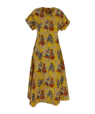 Ulla Johnson Devon Floral-motif Maxi Dress In Multi